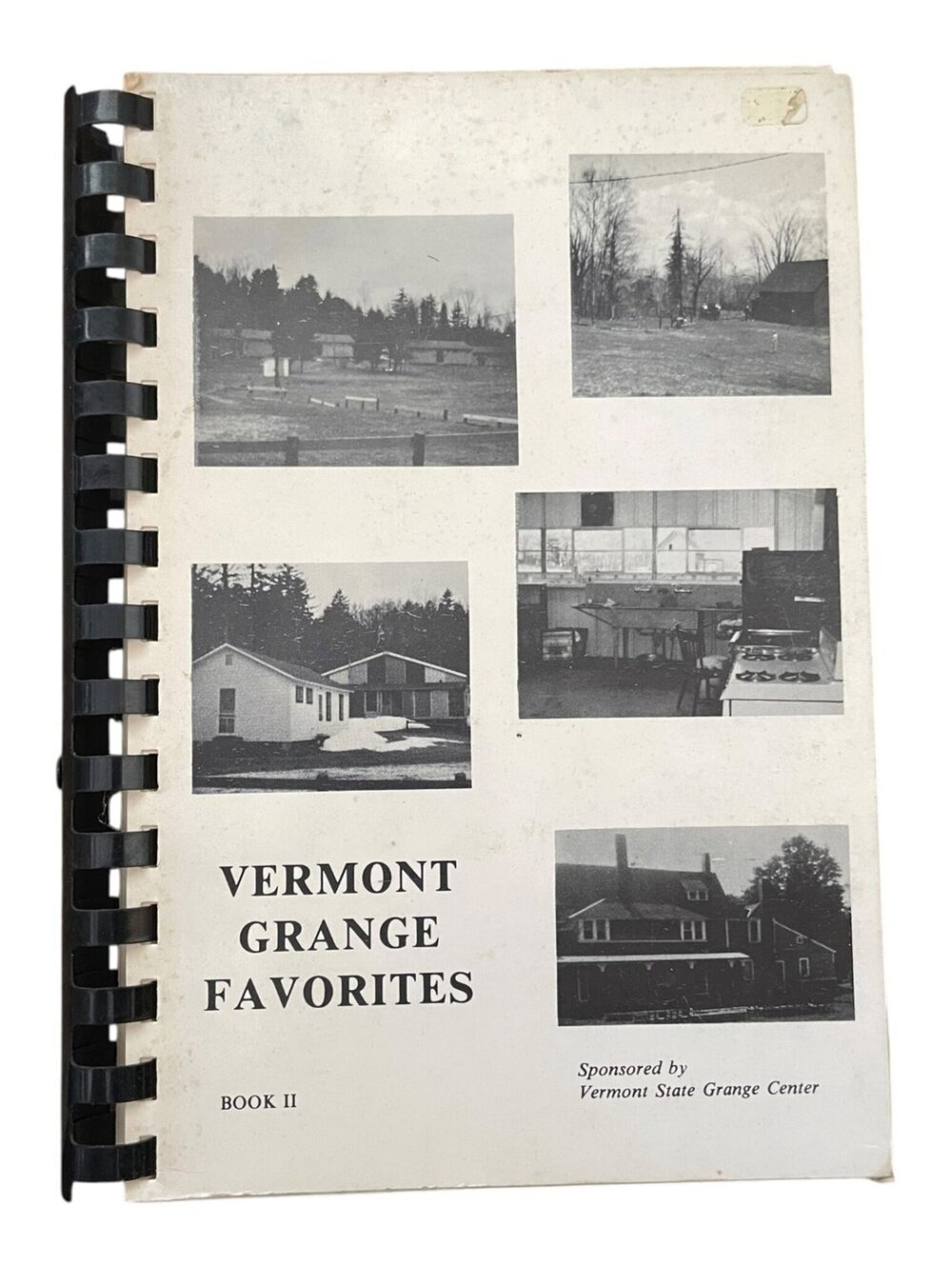 Vermont Grange Favorites Book II Vintage Community Cookbook Spiral Bound VT